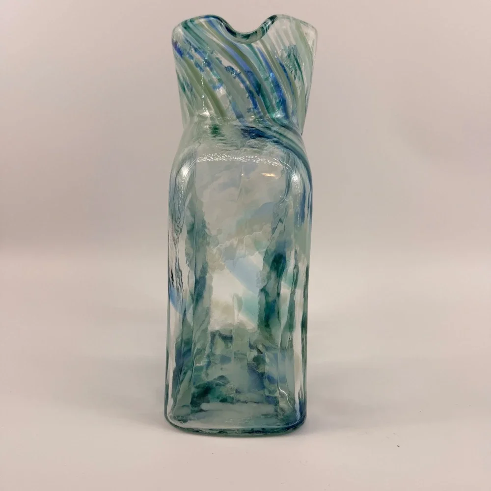 Blenko Helios Uranus Water Bottle 384 Special Edition 1st Edition